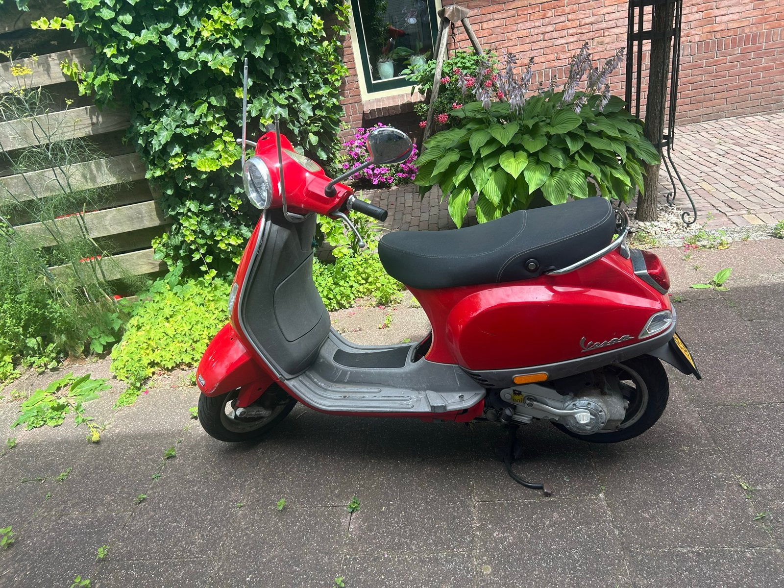 Vespa LX 50 4-takt - Ideaal voor opknappen of onderdelen, Fietsen en Brommers, Scooters | Vespa, Ophalen, Gebruikt, Maximaal 45 km/u