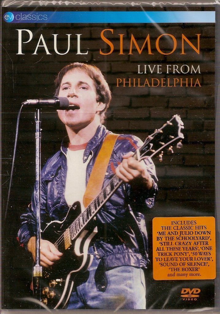 Paul Simon - Live from Philadelphia, Alle leeftijden, Ophalen of Verzenden, Nieuw in verpakking, Concert