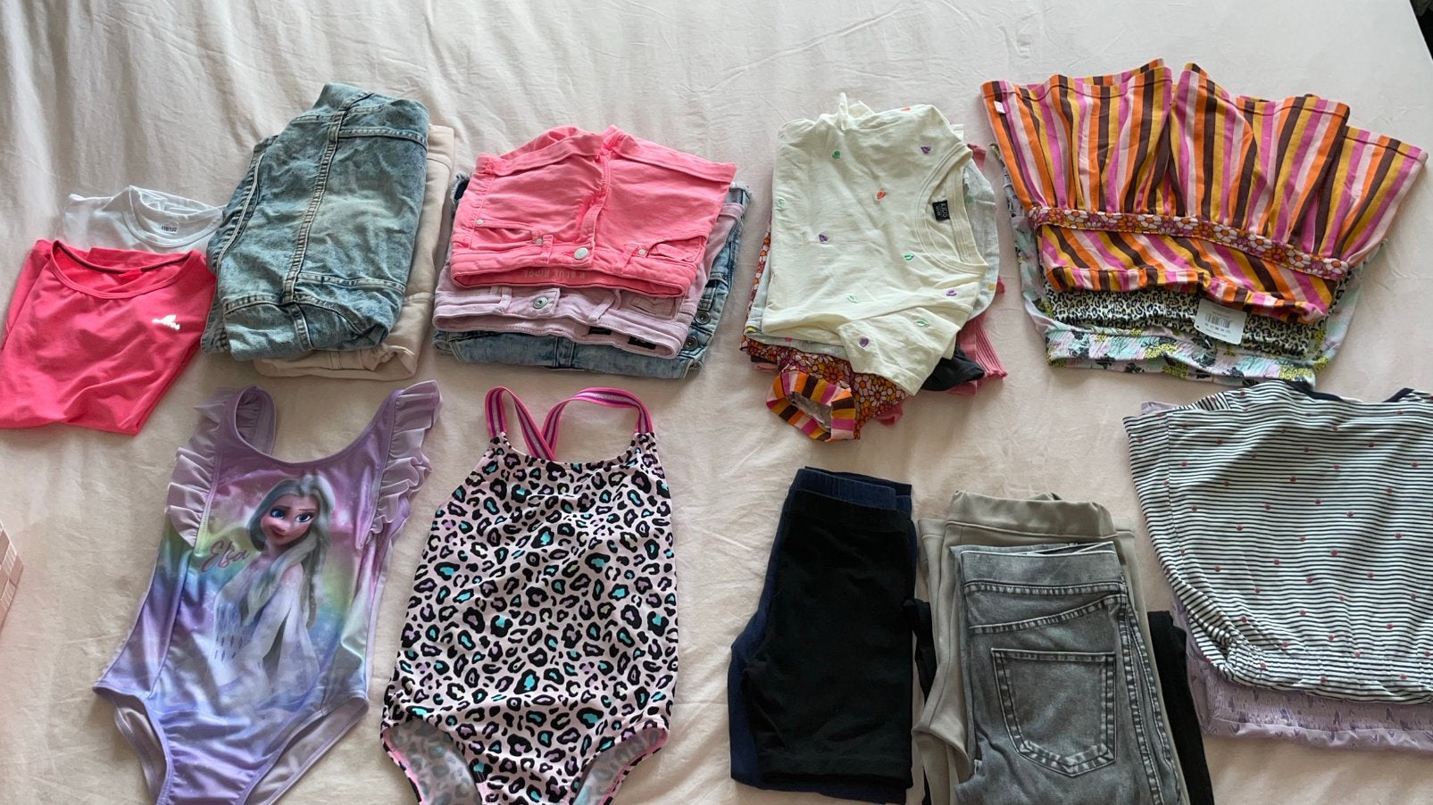 Kledingpakket meisjes maat 122/128 (o.a. Shoeby, H&M), Ophalen of Verzenden, Zo goed als nieuw, Maat 128
