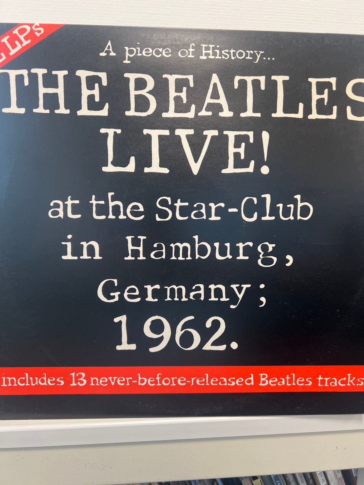 The Beatles Live! at the Star-Club in Hamburg, Germany, 1962, Cd's en Dvd's, Vinyl | Pop, Gebruikt, Ophalen of Verzenden, 12 inch