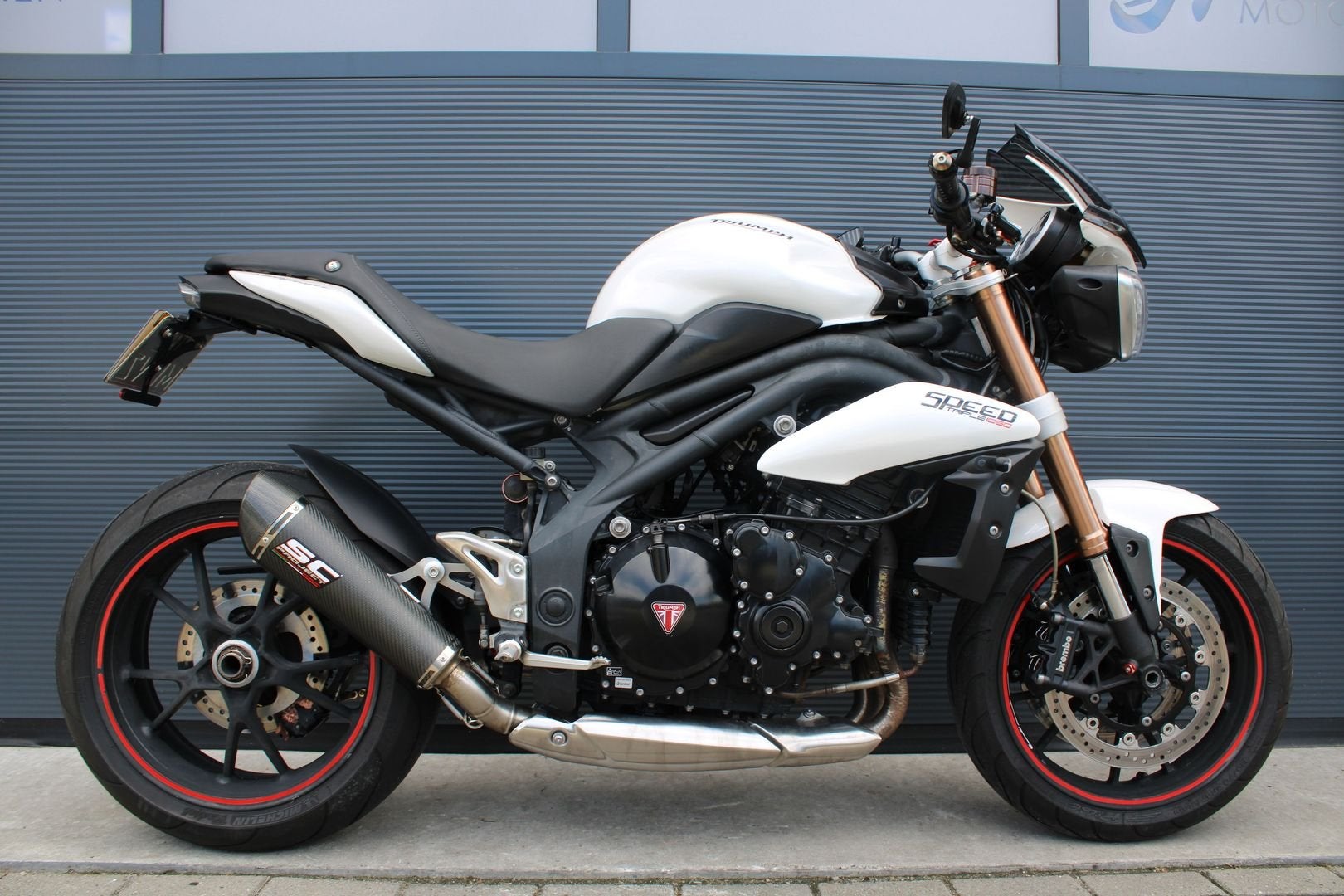 Triumph speed triple 1050 (2011) *SC project*, Motorrijbewijs A, Bedrijf, 1050 cc, Meer dan 35 kW