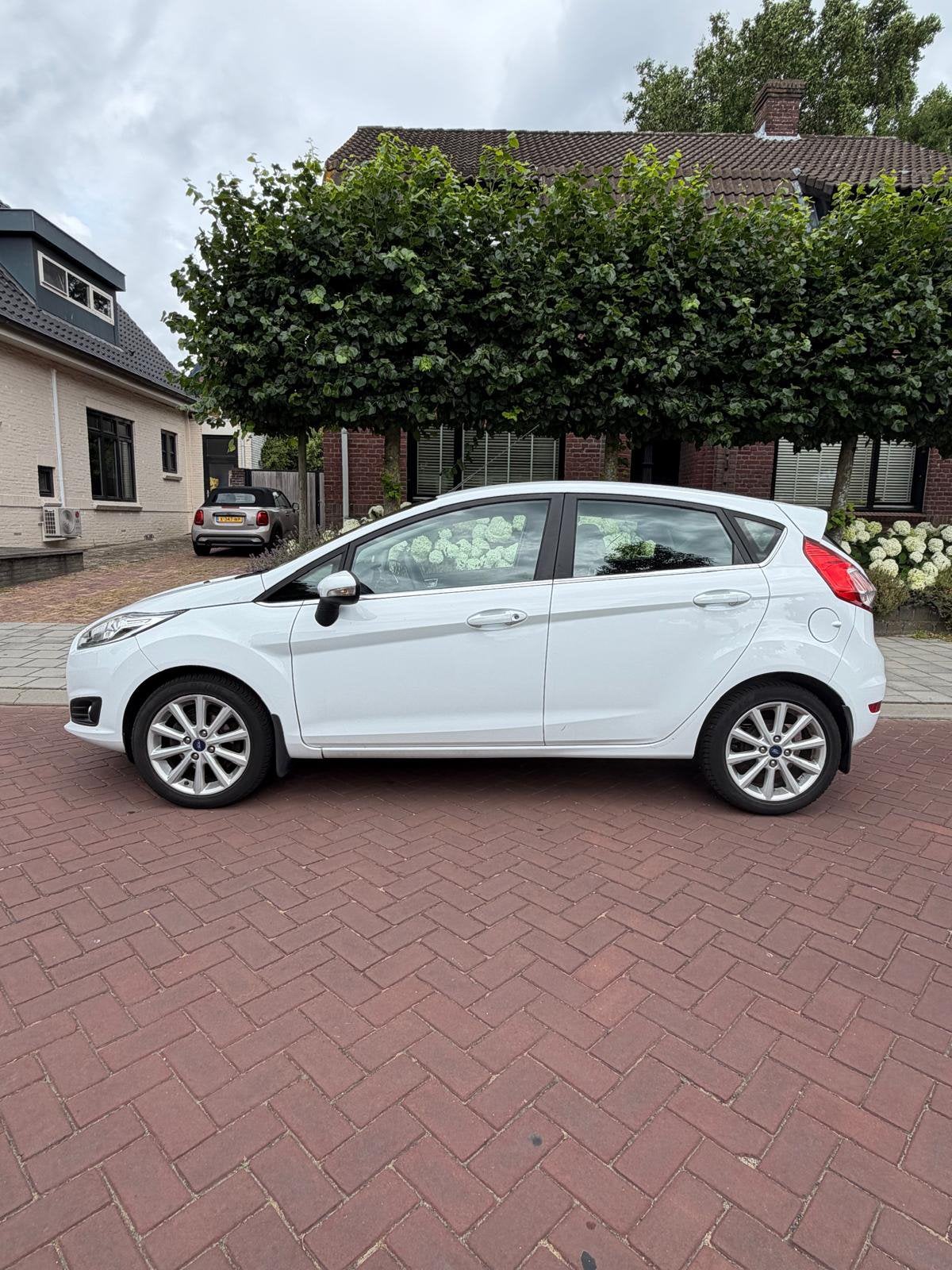 Ford Fiësta 1.0 92KW/125PK 5D 2017 Wit, Auto's, Voorwielaandrijving, 125 pk, Handgeschakeld, Particulier