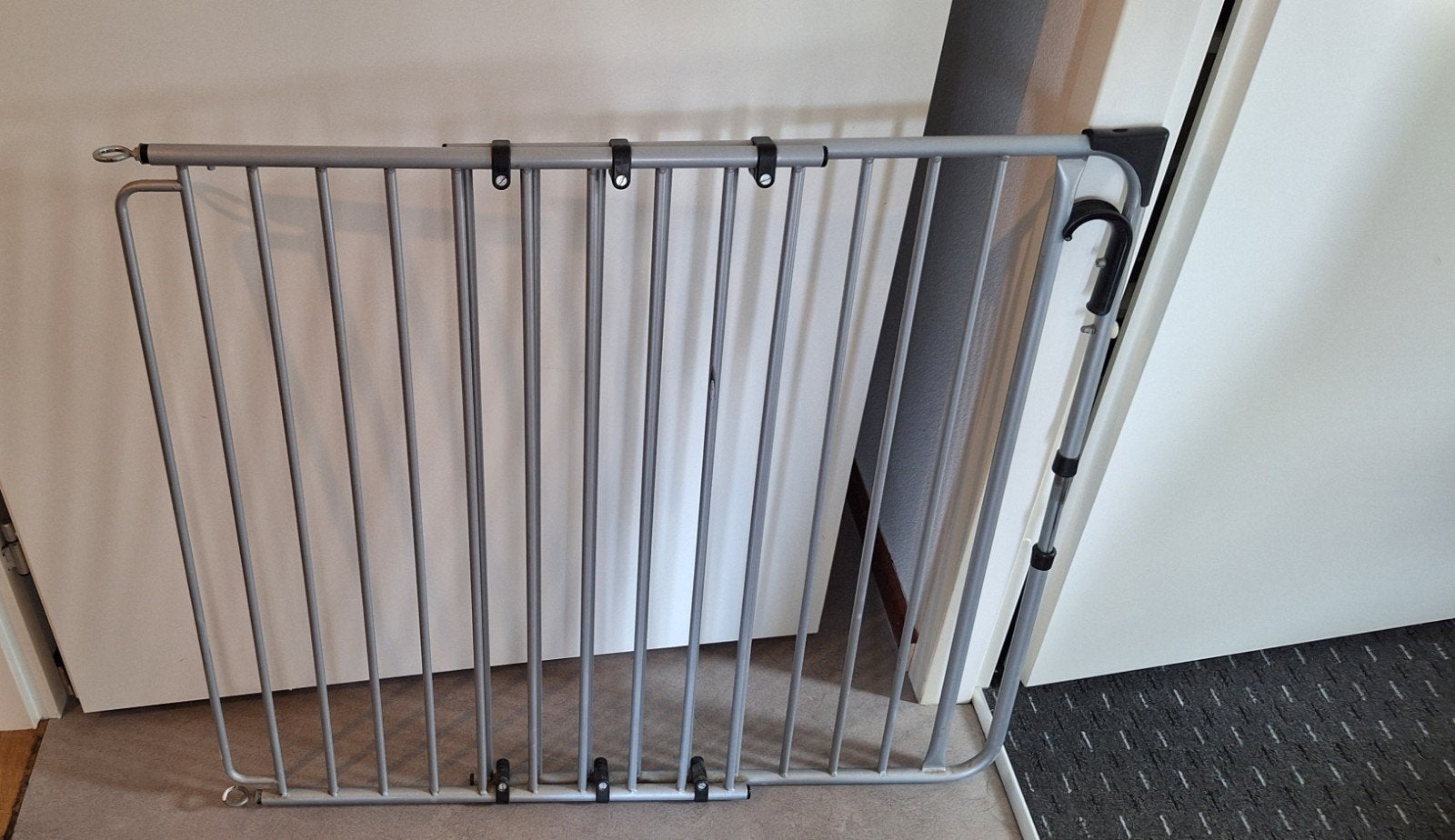 Metalen Veiligheidshekje voor Trap of Deur - Uitschuifbaar, Ophalen, Gebruikt, Metaal of IJzer, Overige typen