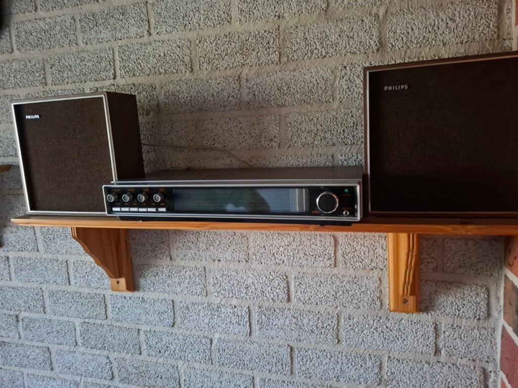 VIntage Philips stereo receiver, Audio, Tv en Foto, Ophalen of Verzenden, Gebruikt, Philips