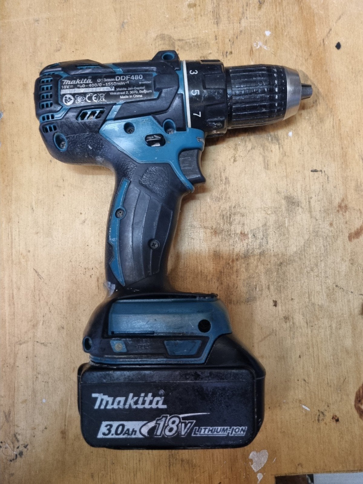 Makita DDF480 Accuboormachine 18V