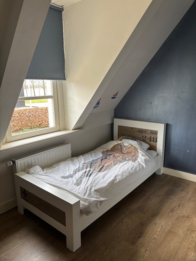 Stapelgoed bed te koop zgan!, Kinderen en Baby's, Ophalen, 85 tot 100 cm, Zo goed als nieuw, Lattenbodem