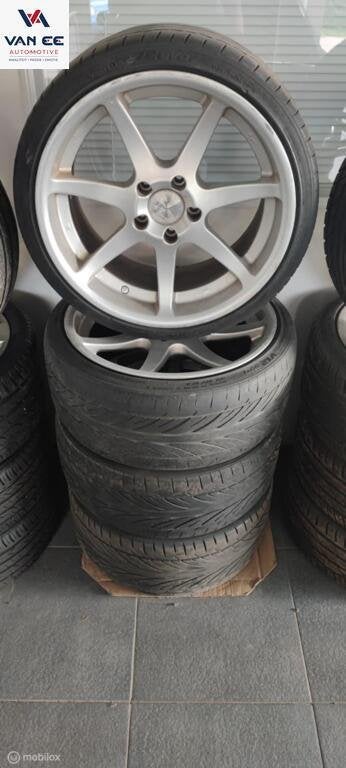 BMW Breyton Breed set ORIGINEEL 19 inch 3 serie E90 +, Gebruikt, 265 mm, Personenwagen, Zomerbanden