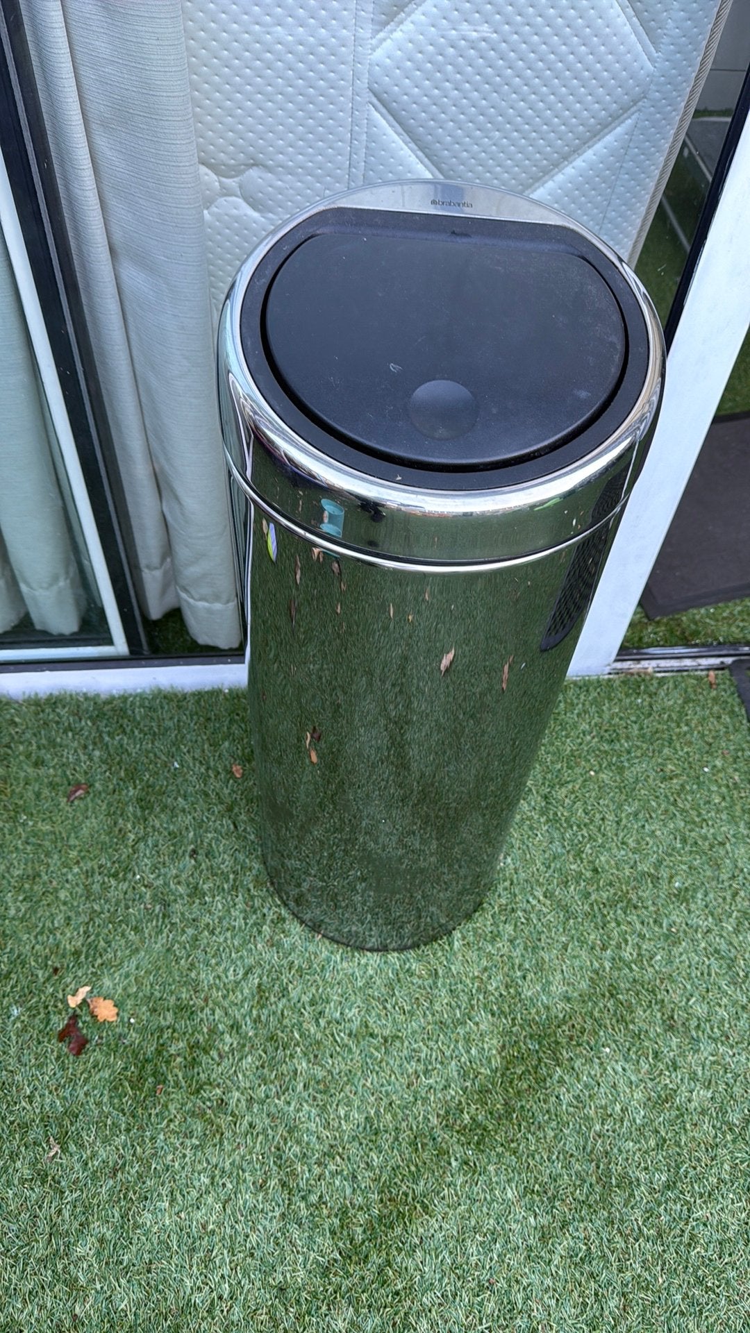Brabantia prullenbak, Ophalen, Gebruikt, Metaal