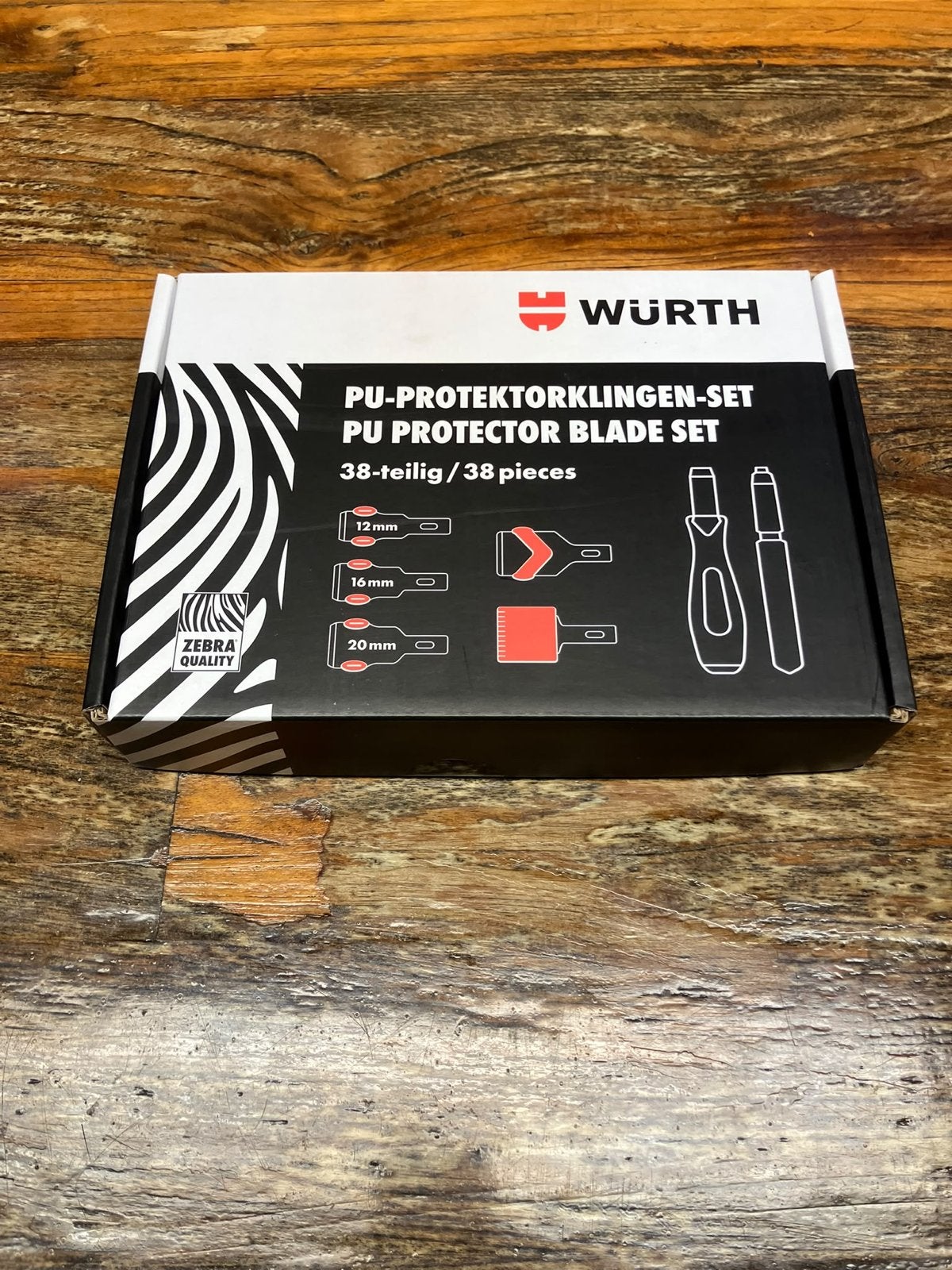 Würth Zebra 38delige Schraper-set  -  Nieuw, Ophalen of Verzenden, Nieuw, Snijgereedschap, Overige merken