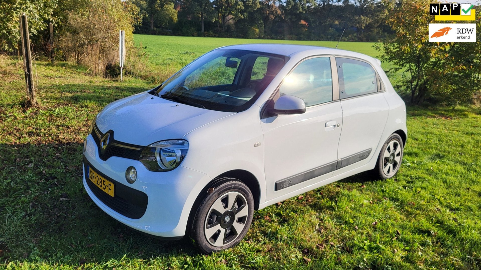 Renault Twingo 1.0 SCe Collection (rijklaar), Auto's, Gebruikt, 840 kg, 4 stoelen, Wit