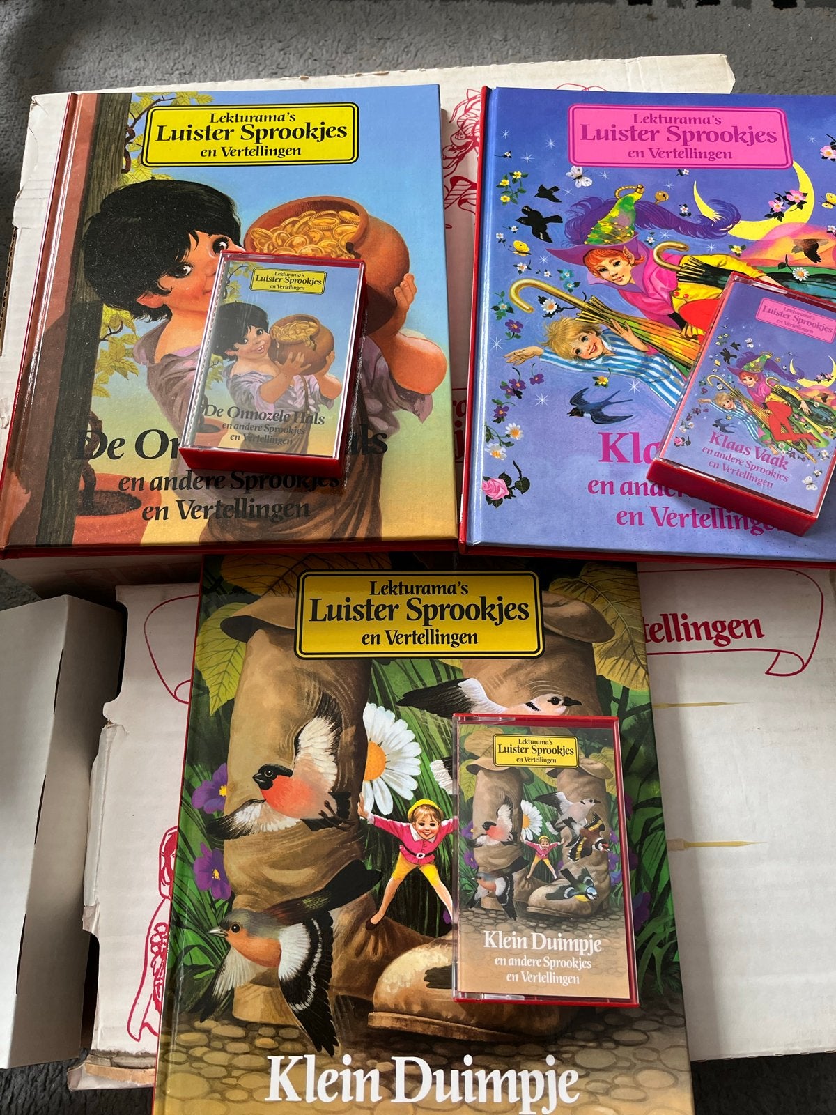 Lekturama Luister Sprookjes en Vertellingen - 5 boeken + 5 b, Boeken, Sprookjes en Fabels, Ophalen, Zo goed als nieuw