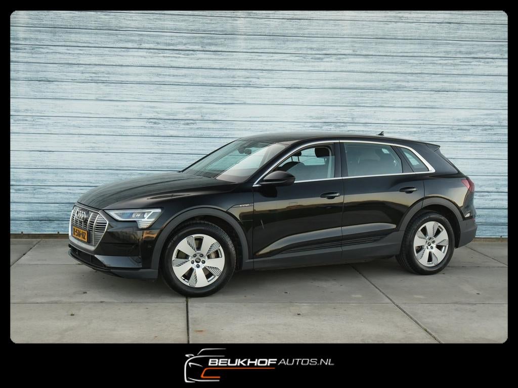 Audi E-tron 50 Quattro Edition Trekhaak Luchtvering Soh92.5%, Auto's, Audi, Automaat, Stof, Zwart, 71 kWh