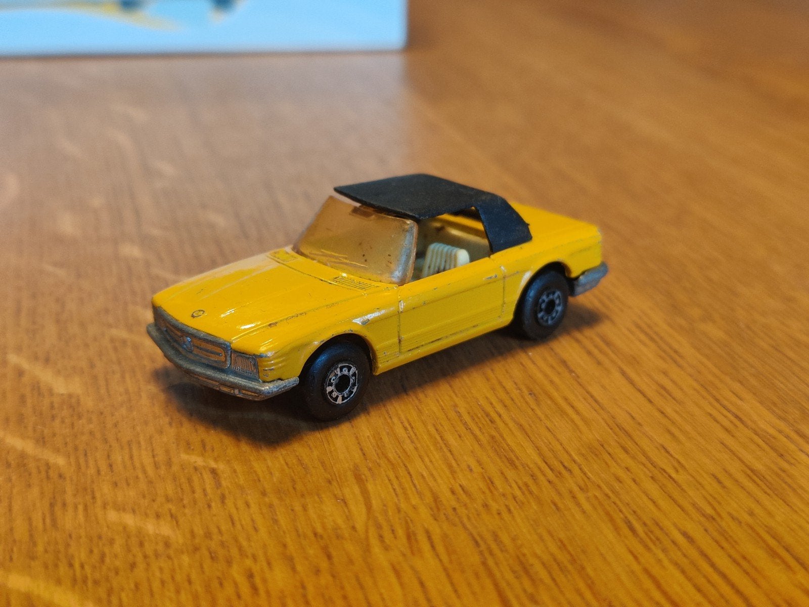 Matchbox Mercedes 350 SL, Ophalen of Verzenden, Zo goed als nieuw, Auto