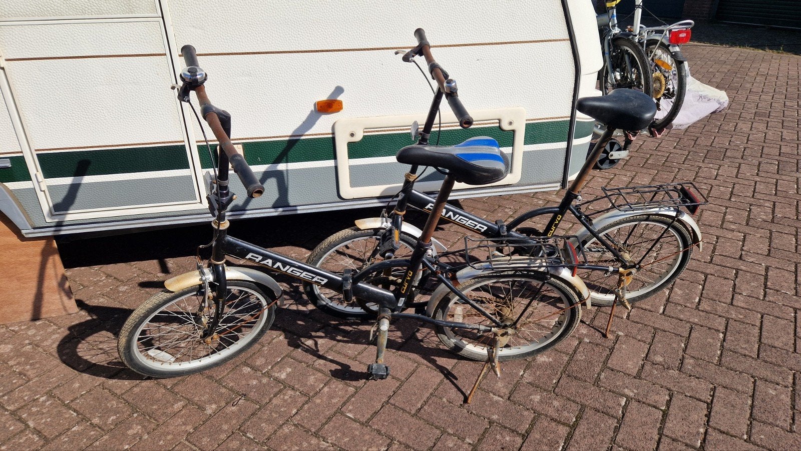 2 vouwfietsen ranger curvo, Ophalen, Gebruikt, Minder dan 49 cm, Opvouwbaar