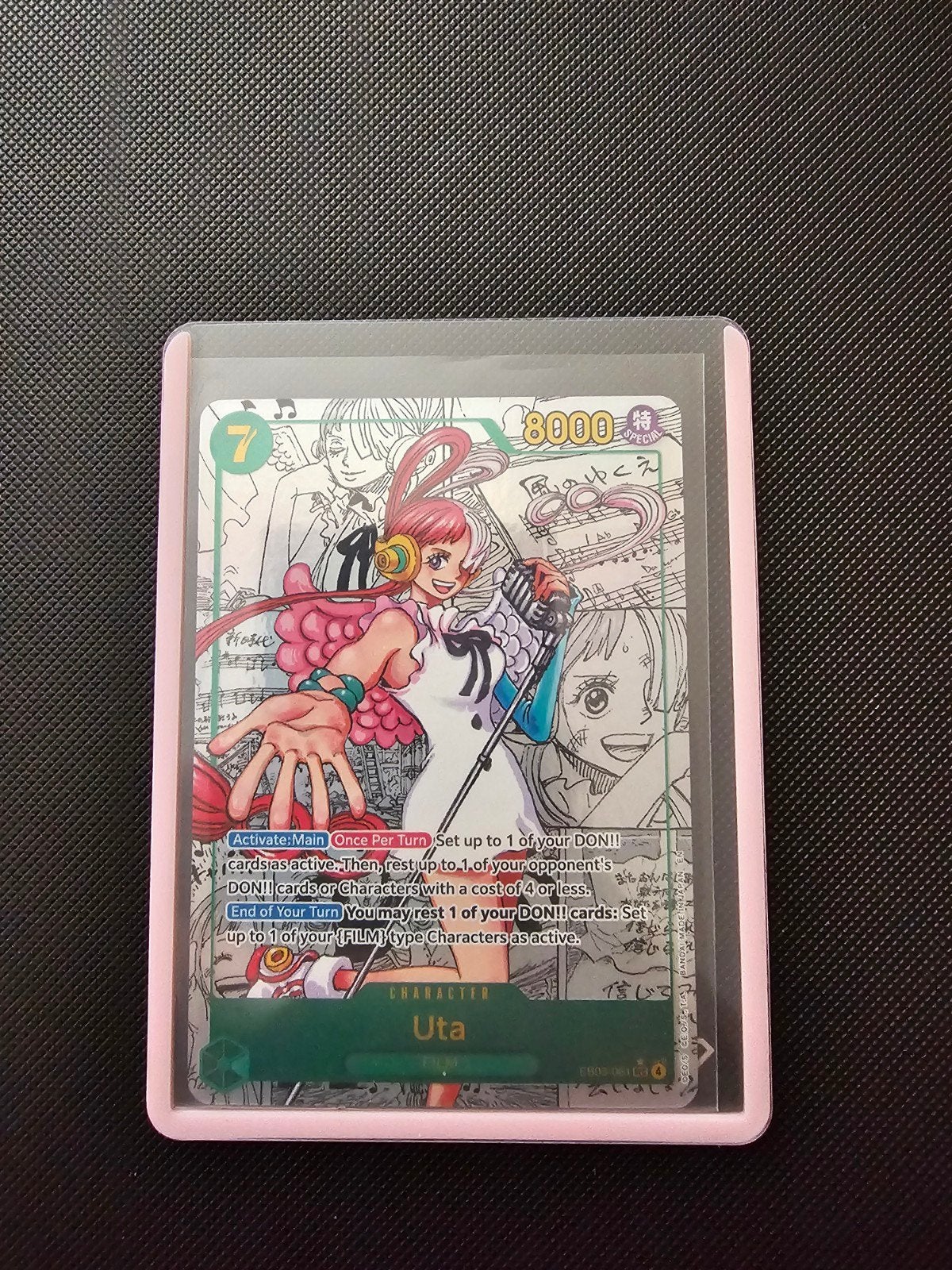 One Piece Card Game Uta EB03-061 Special Rare, Hobby en Vrije tijd, Verzamelkaartspellen | Overige, Ophalen of Verzenden, Zo goed als nieuw