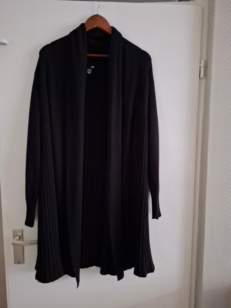 Zwart vest maat 42/44, Kleding | Dames, Ophalen of Verzenden, Gedragen, Maat 42/44 (L), Zwart