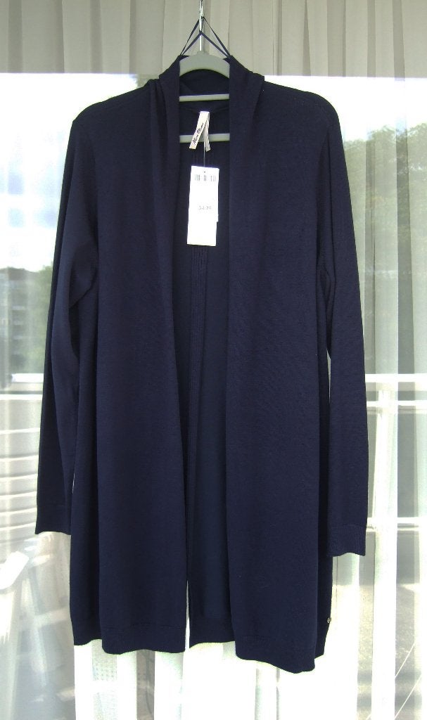 Vest mooi lang nieuw vest Miss ETAM maat XL Blauw maat 40/42, Kleding | Dames, Ophalen of Verzenden, Nieuw, Maat 42/44 (L), Blauw