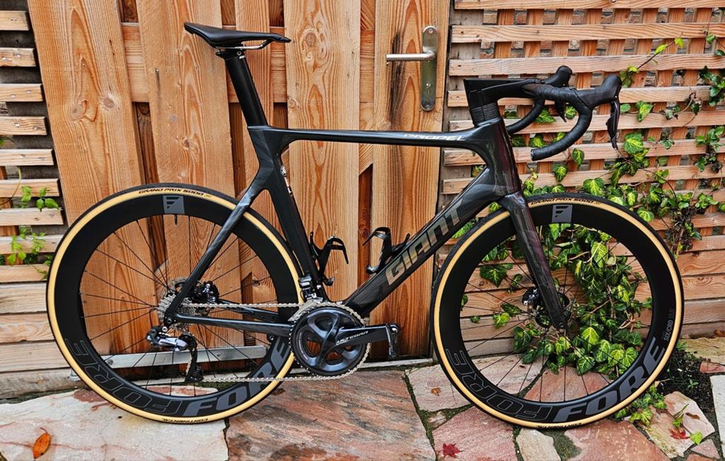 Giant Propel Advanced Pro 0 Disc maat L Ultegra Di2, Fietsen en Brommers, Fietsen | Racefietsen, Ophalen, 28 inch, Gebruikt, Carbon