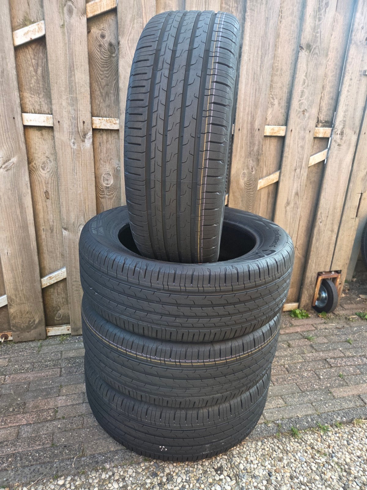 215 55 17 continental zomerbanden nieuwe/demo 350,- incl mon, 215 mm, Nieuw, 17 inch, Ophalen of Verzenden