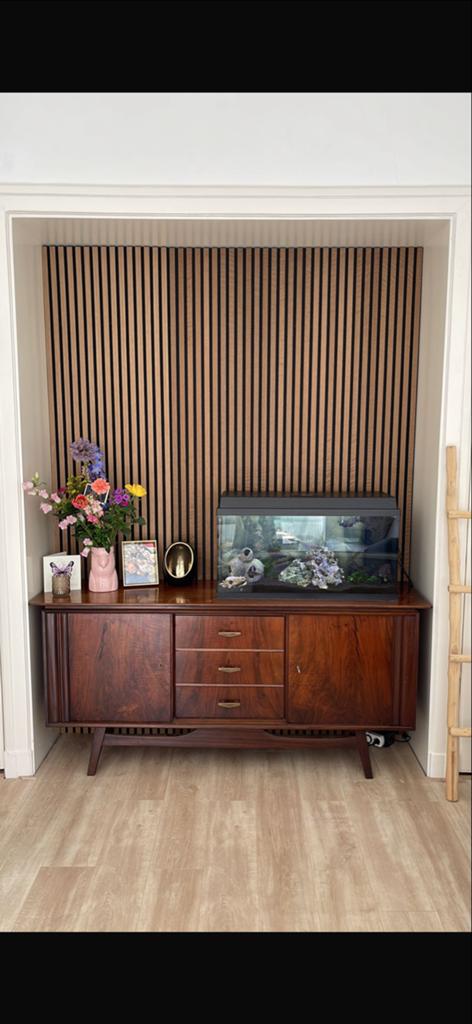 Vintage dressoir, Ophalen, Gebruikt, 25 tot 50 cm, 150 tot 200 cm