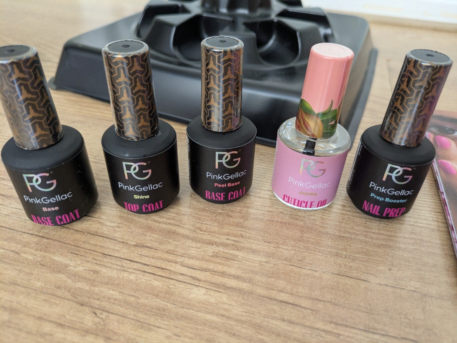 Pink Gellac Startpakket met UV/LED lamp en 8 kleuren, Ophalen, Zo goed als nieuw, Overige typen