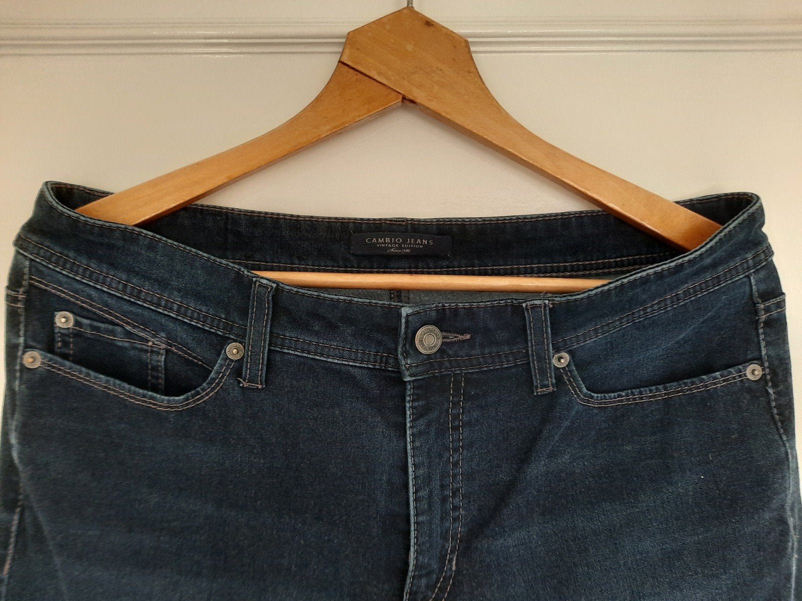 Cambio Parla Jeans mt 44, Ophalen of Verzenden, Zo goed als nieuw, Maat 42/44 (L), Blauw