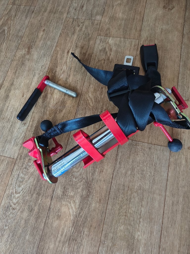 rolstoelbevestigingsset, Ophalen, Zo goed als nieuw, Handbewogen rolstoel