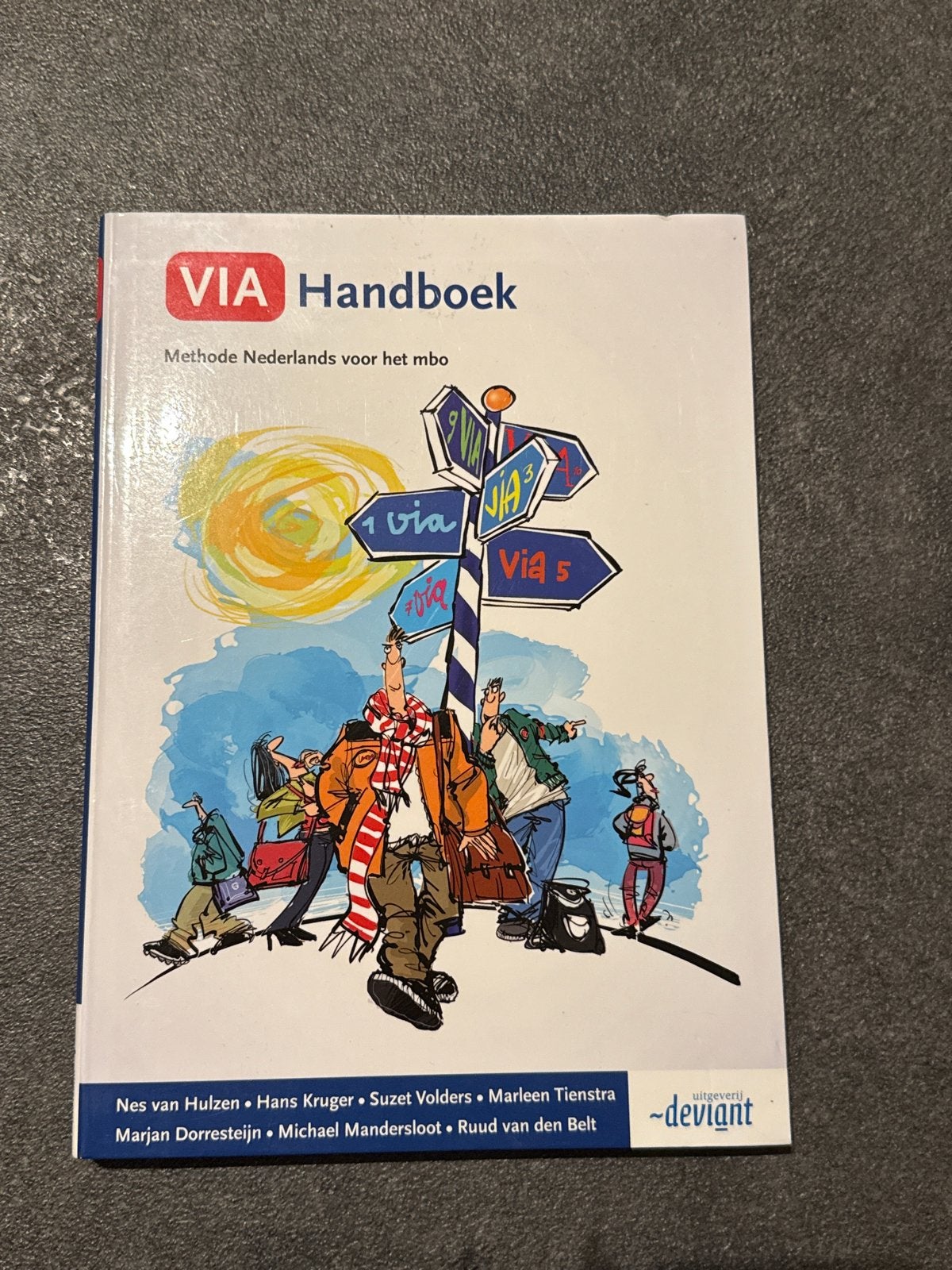 VIA Handboek Methode Nederlands voor het mbo, Ophalen, Zo goed als nieuw, Overige niveaus, Nederlands