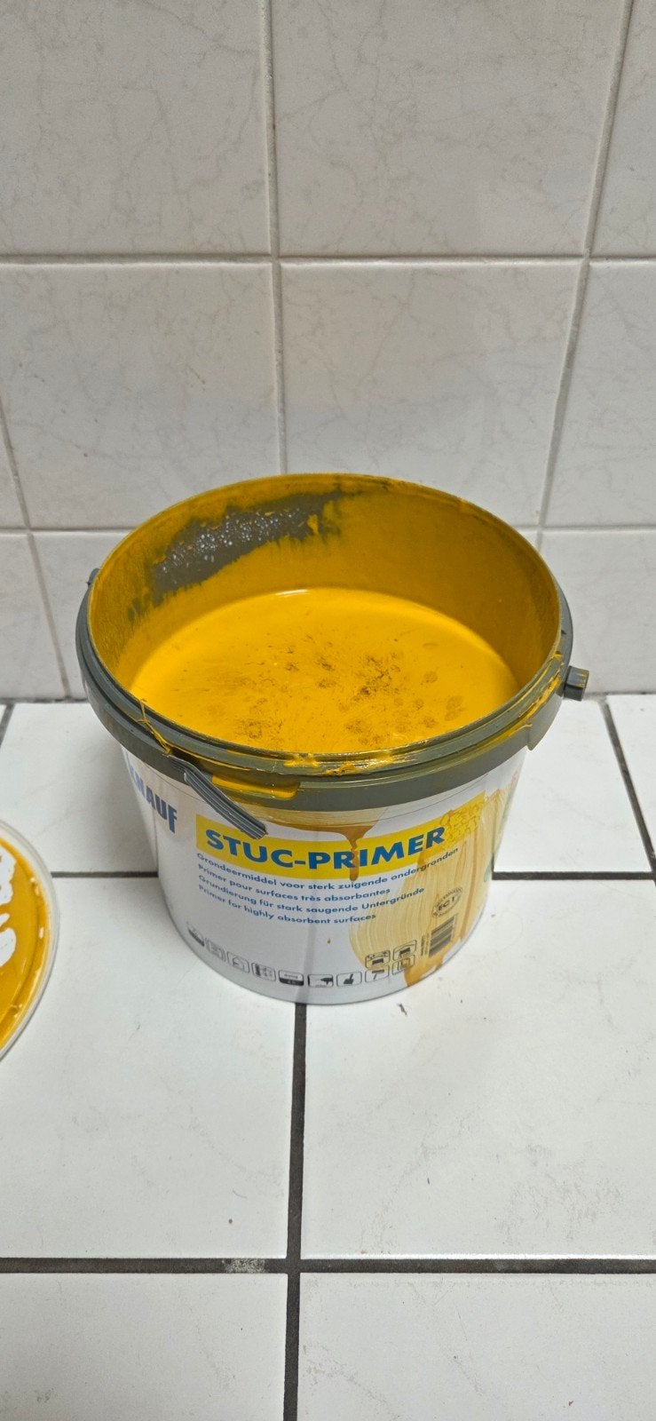 Knauf Stuc-Primer 3.5kg, Minder dan 5 liter, Ophalen of Verzenden, Zo goed als nieuw