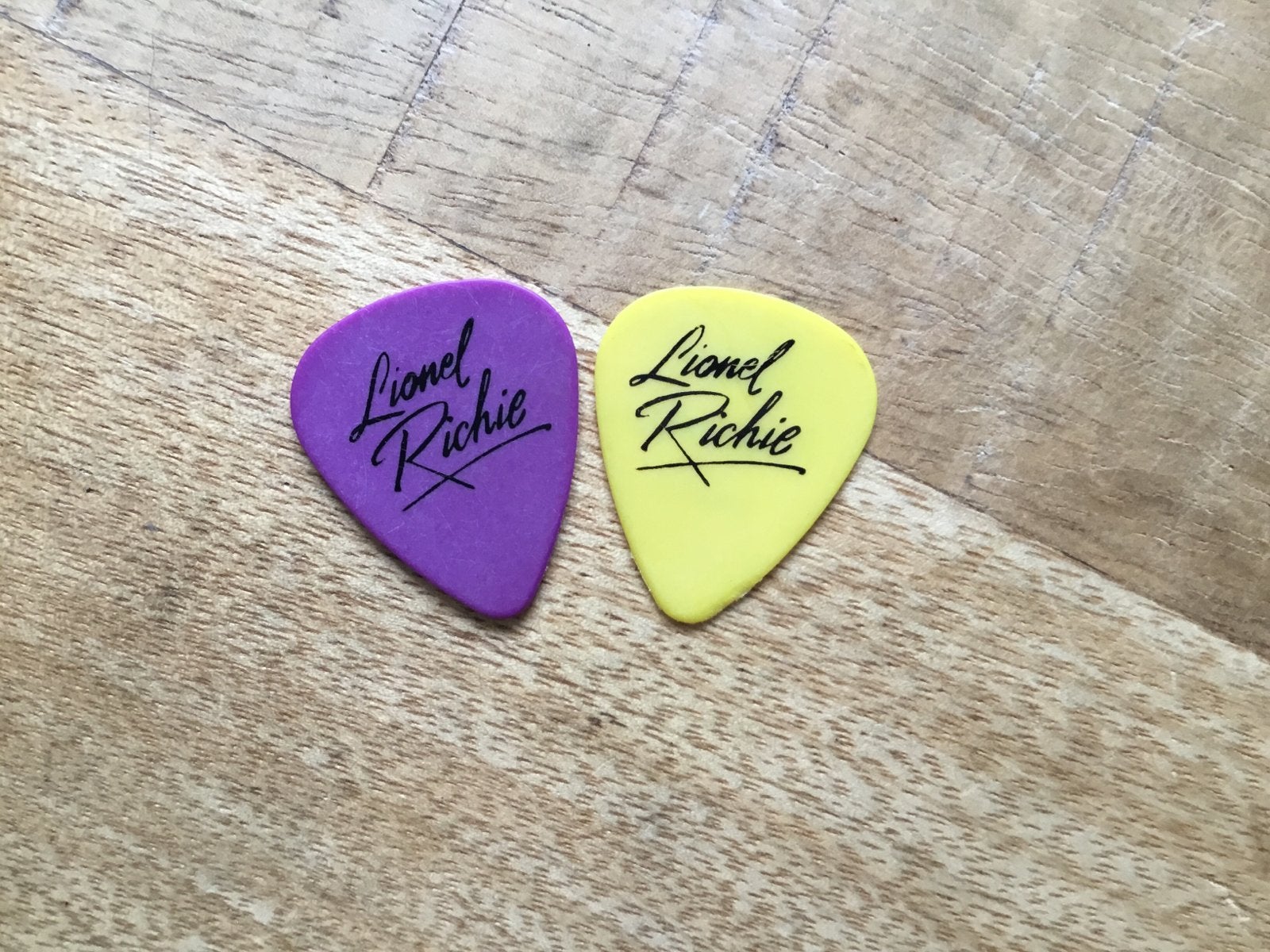 Lionel Richie & Ben Mauko plectrums, Ophalen of Verzenden, Nieuw, Overige typen