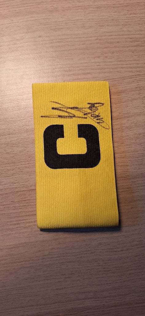 Aanvoerdersband met handtekening; Urby Emanuelson # Ajax, Ophalen of Verzenden, Nieuw, Ajax, Shirt