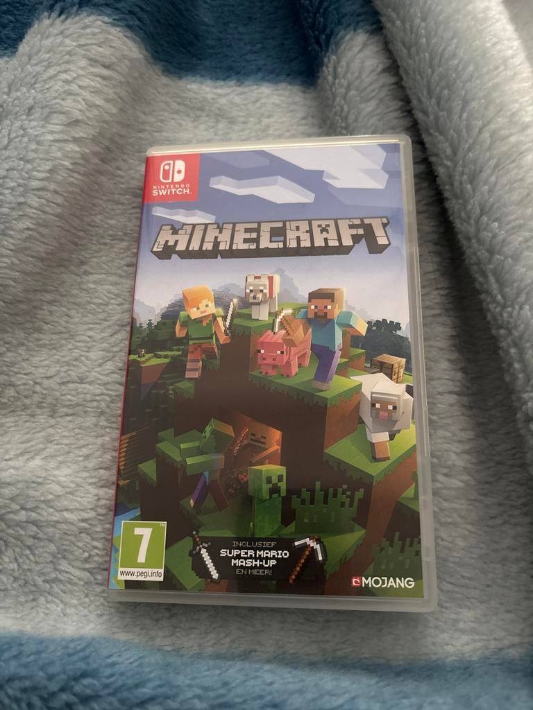Minecraft Nintendo Switch - Inclusief Super Mario Mash-Up, Ophalen, Eén computer, Zo goed als nieuw, 3 spelers of meer