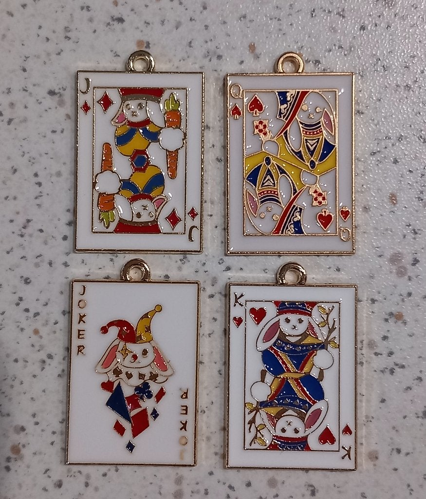 Kaarten Metalen bedels, Ophalen of Verzenden, Nieuw, Bedel