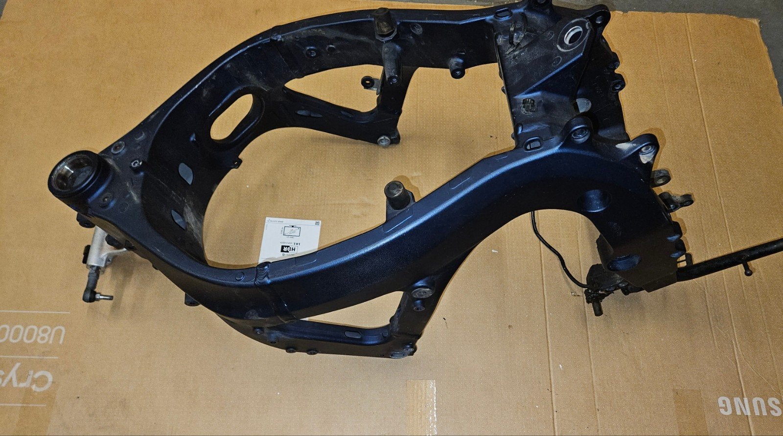 Frame Suzuki GSXR 600 2012 incl. NL kenteken evt. slotenset, Motoren, Ophalen, Gebruikt