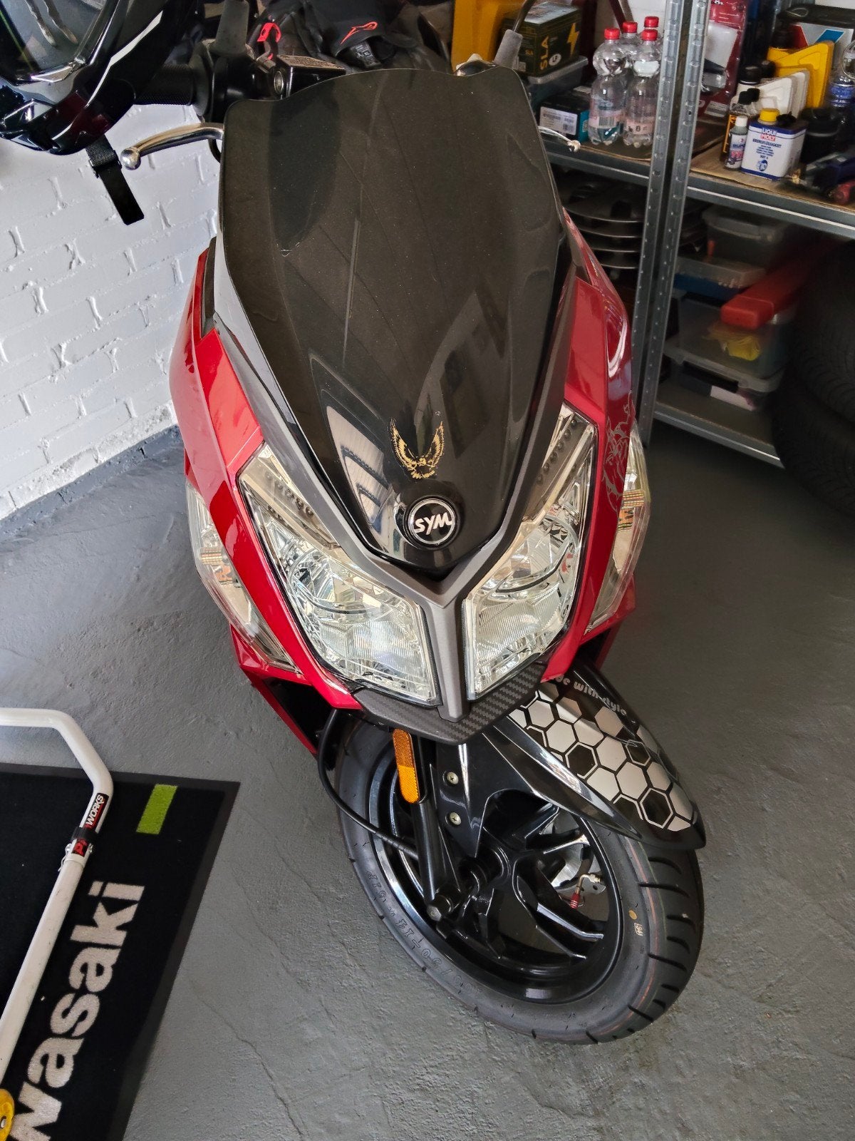 sym jet scooter bj 2023 kms376, Ophalen, Overige modellen, Maximaal 45 km/u, Zo goed als nieuw