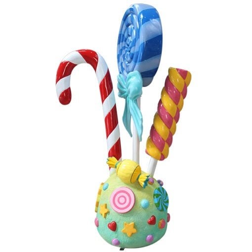Candy Cane Standee beeld – Candycane - hoogte 218 cm, Diversen, Kerst, Ophalen, HorecaBeelden, Nieuw, HorecaBeelden