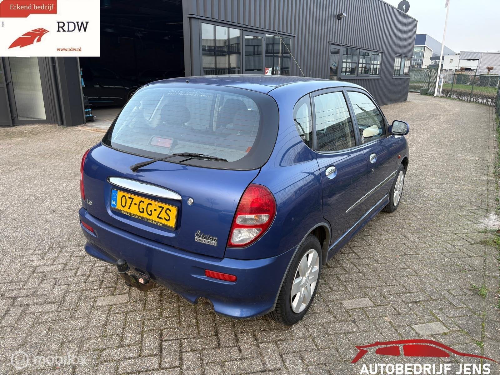 Daihatsu Sirion 1.3-16V VTi, Auto's, Voorwielaandrijving, Gebruikt, 4 cilinders, Blauw