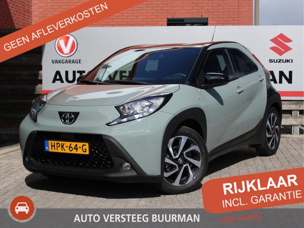 Toyota Aygo X 1.0 VVT-i S-CVT Pulse Automaat Achteruitrijcam, Auto's, Toyota, 12 maanden, Stof, Euro 6, 4 stoelen