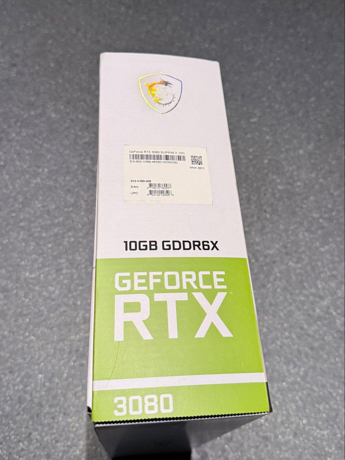 MSI GeForce RTX 3080 SUPRIM X 10G Grafische Kaart, HDMI, GDDR6, PCI-Express 4, Ophalen of Verzenden