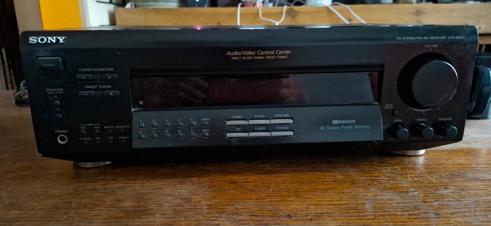 Sony STR-DE215 Audio/Video Control Center Versterker, Gebruikt, Ophalen of Verzenden, 60 tot 120 watt, Sony