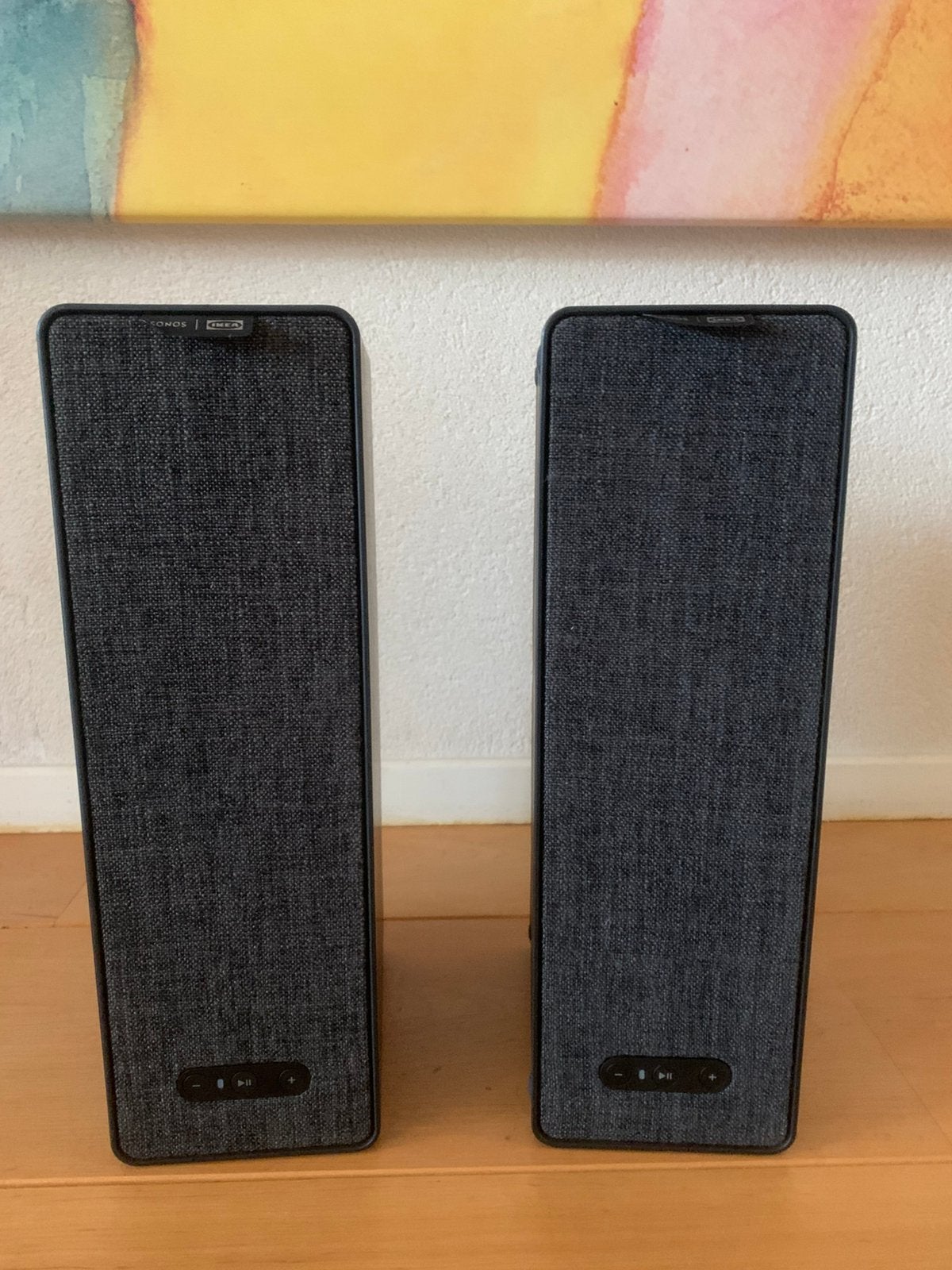 2x Sonos - Ikea Symfonisk (zwart)., Ophalen, Stereo speakers, WiFi, Zo goed als nieuw