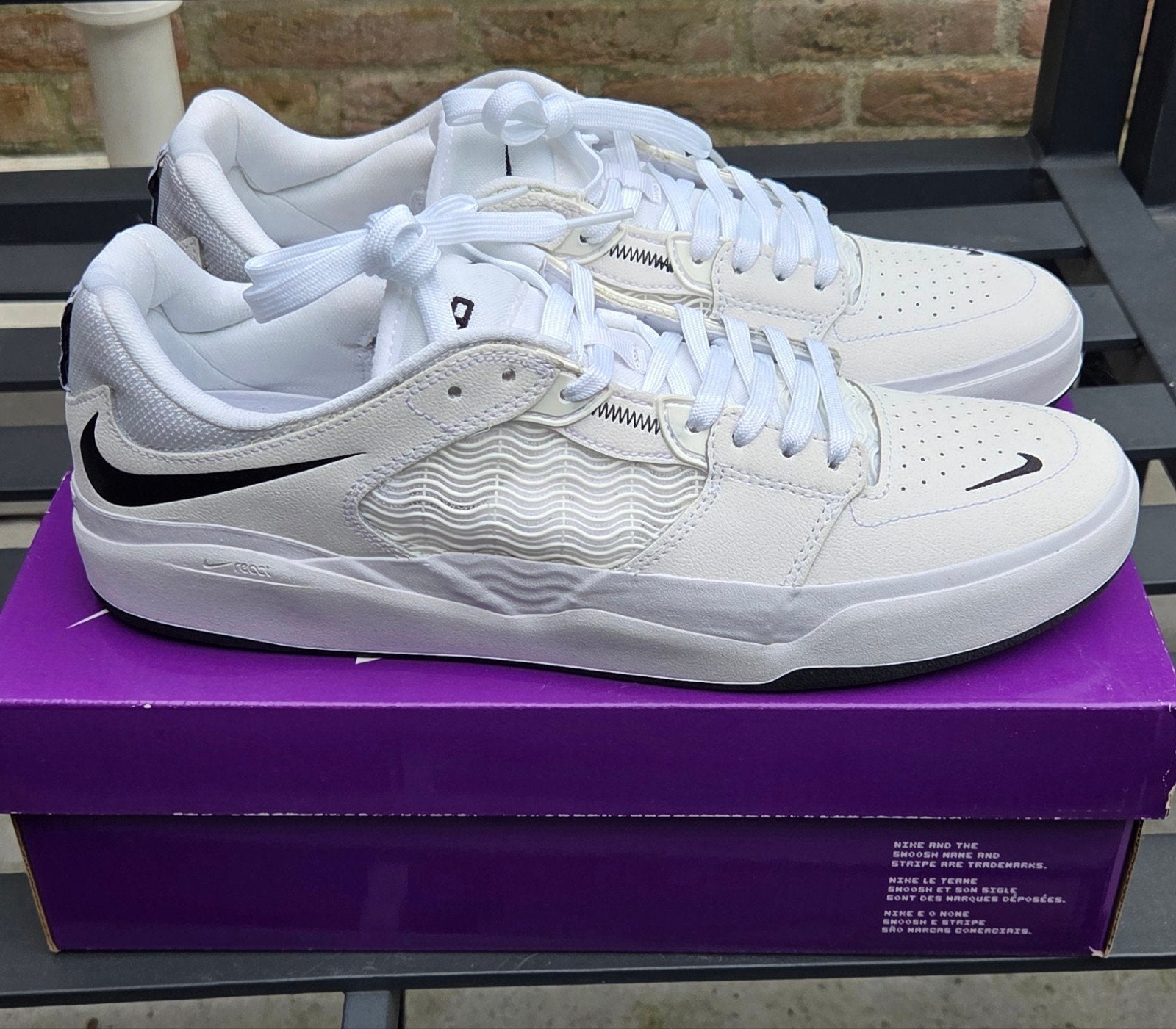 Nike SB Ishod Wair Premium White Black - Nieuw in doos, Kleding | Heren, Schoenen, Nike SB, Wit, Nieuw, Ophalen of Verzenden