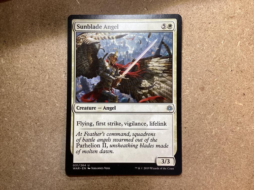 1x Sunblade Angel [031/264] (Excellent), Ophalen of Verzenden, Zo goed als nieuw, Losse kaart