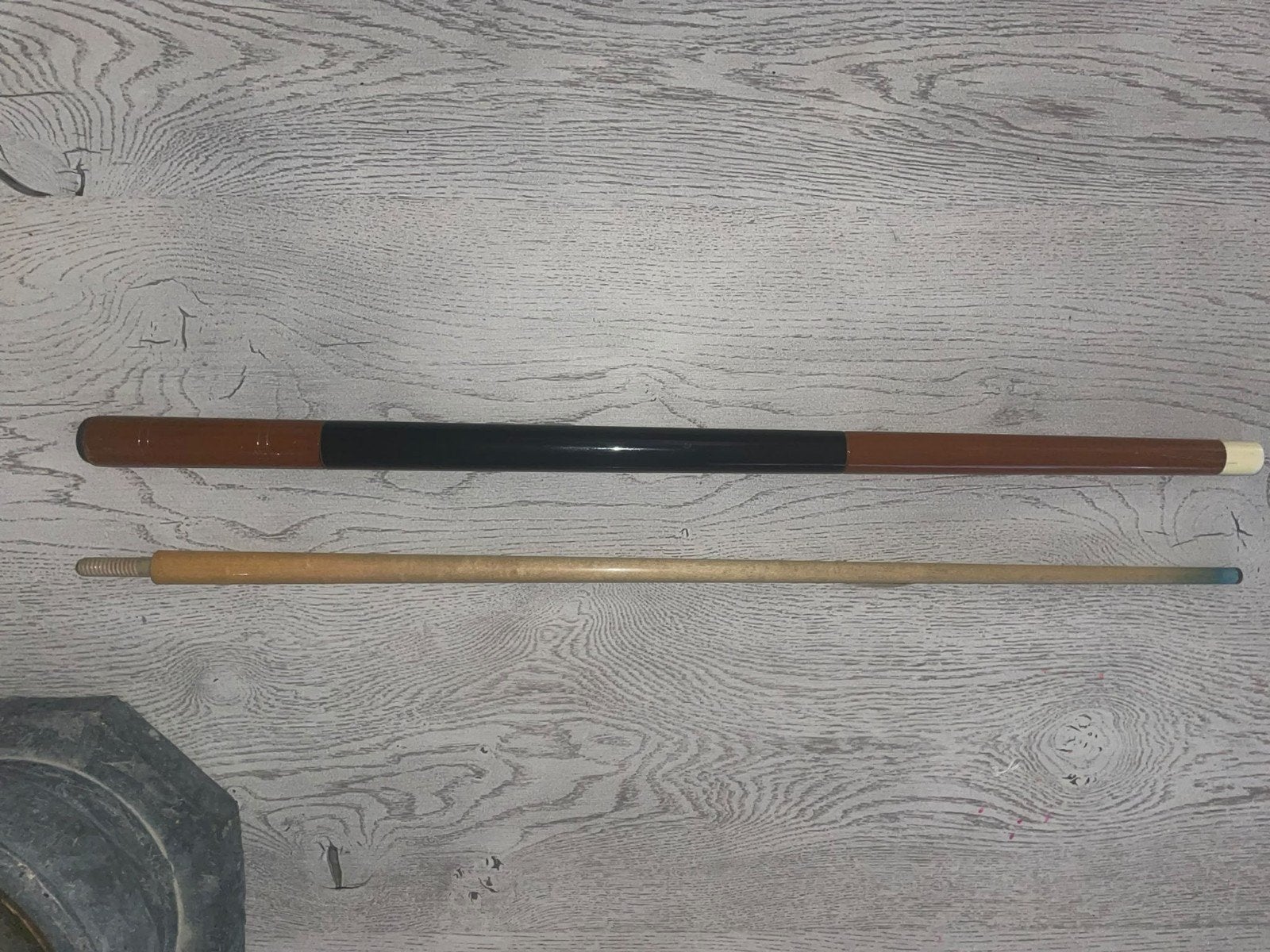 Goede keu met 11 mm pomerans, Sport en Fitness, Ophalen of Verzenden, Gebruikt, Keu of Ballen