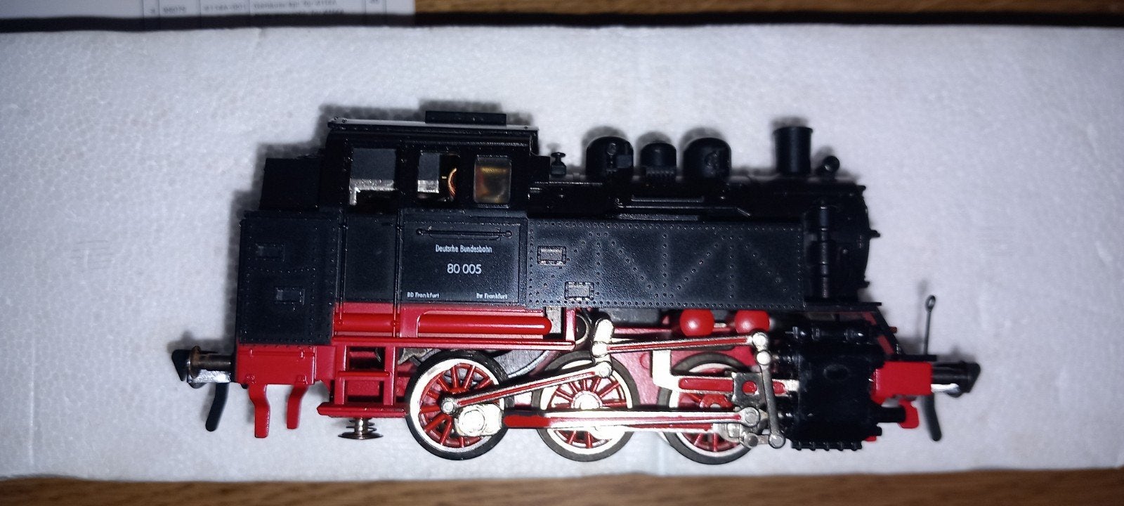 Te koop fleischmann stoomtender lok  ho DB 80 005, Verzenden, Zo goed als nieuw