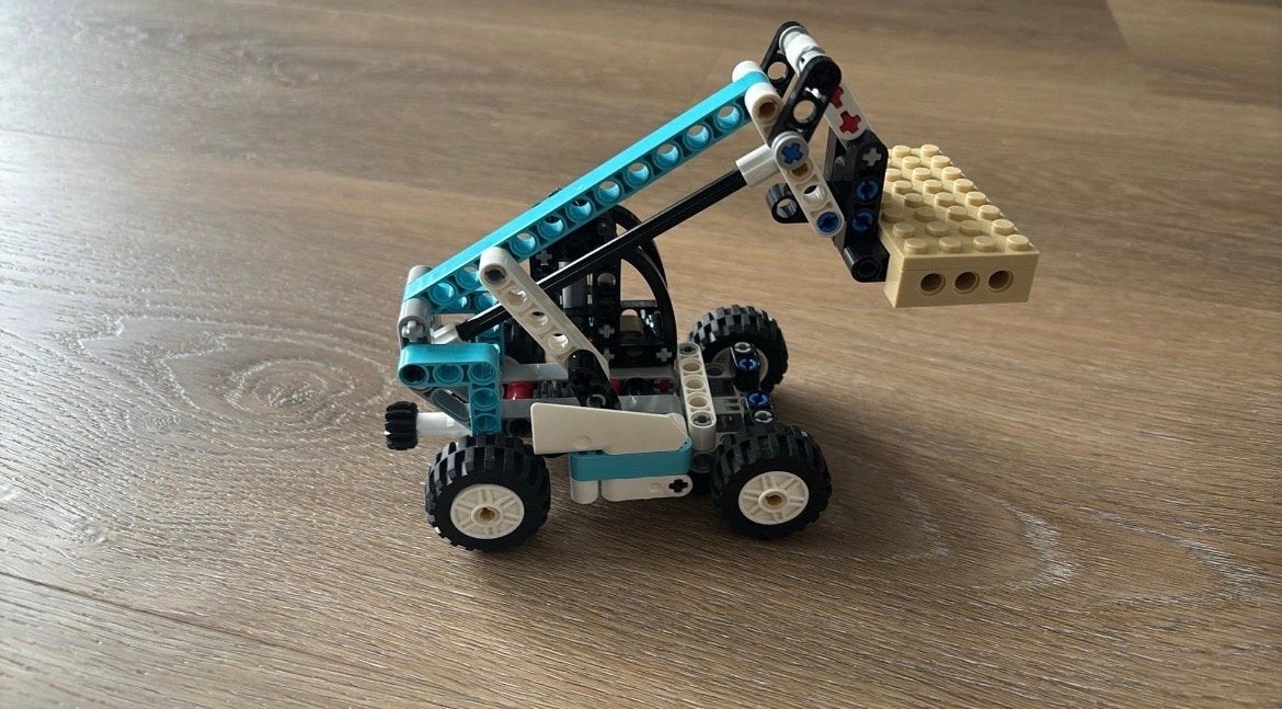 LEGO Technic 42133 Telehandler - Zo goed als nieuw, Ophalen of Verzenden, Zo goed als nieuw, Overige merken