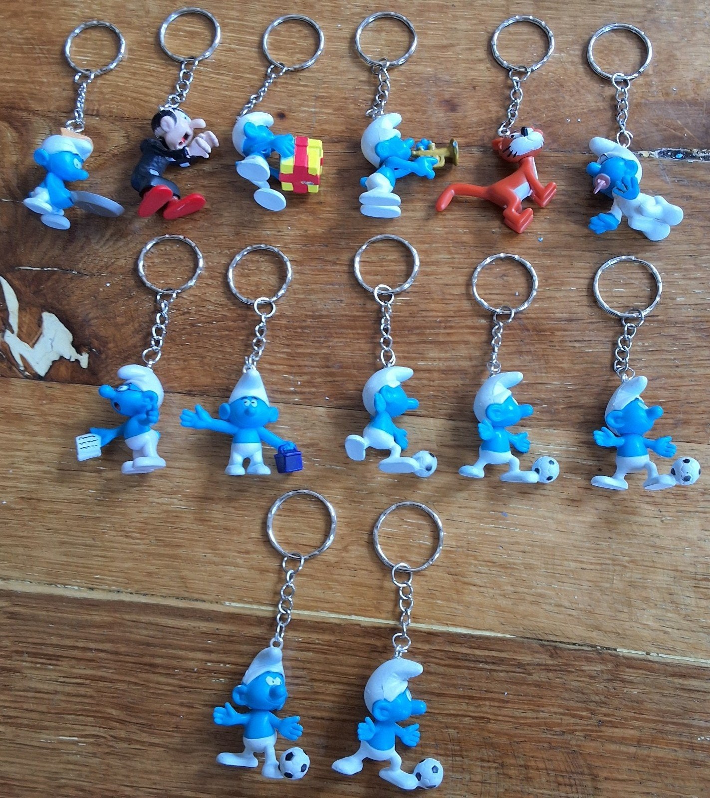 smurfen verzameling collectie diorama's knutselen, Verzamelen, Ophalen, Zo goed als nieuw