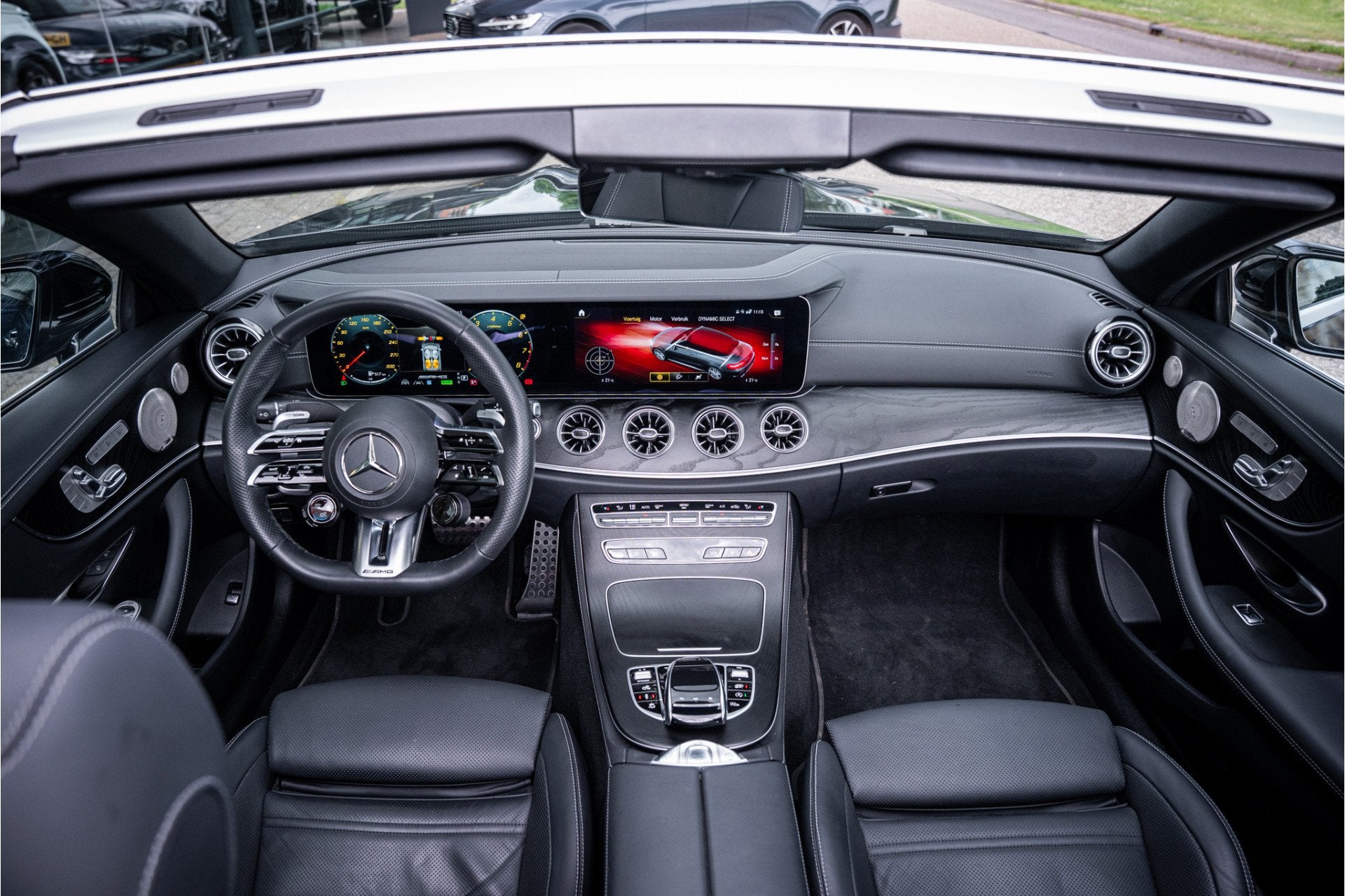 Mercedes-Benz E-Klasse Cabrio AMG 53 4MATIC * Burmester * Na, Gebruikt, Zwart, Zwart, Bedrijf