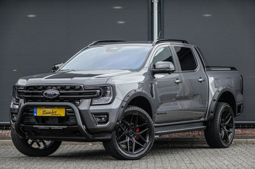 Ford Ranger Wildtrak 2.3PHEV 280Pk Aut. | Plug In Hybride |, Auto's, Ford, Automaat, Gebruikt, Zwart, Automatische klimaatregeling