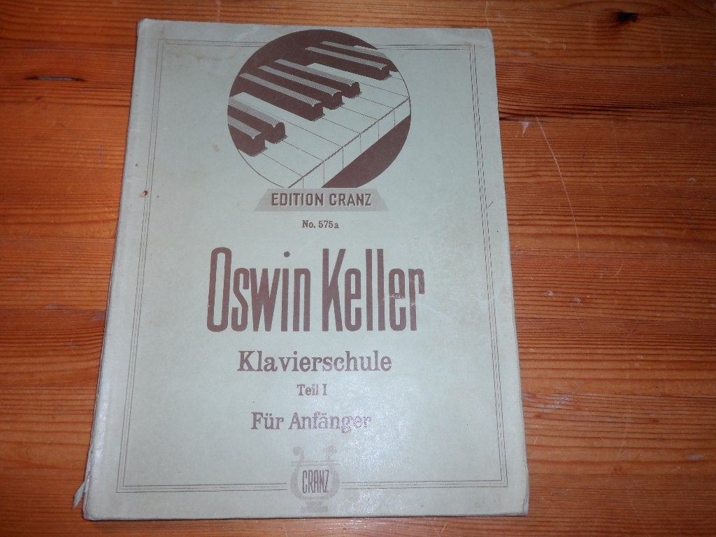 Oswin keller - klavierschule teil 1, Gebruikt, Klassiek, Ophalen of Verzenden, Artiest of Componist